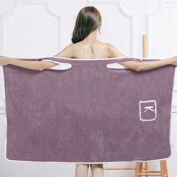 Serviette adulte portable bain jarretelle poitrine jupe enveloppée peignoir femme sexy plus épais que pur coton absorbant