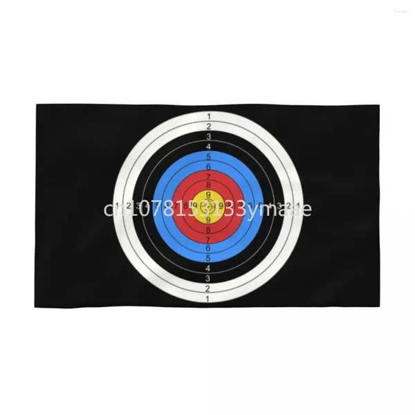 Arc de serviette et gamme d'armes à feu Pratique cible graphique Coton Archers Bow Hunting Sport Travelt Traversage Natation Camping Towels