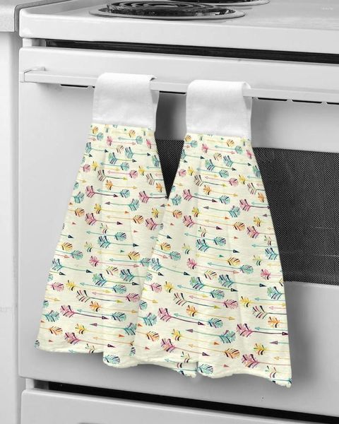 Serviette flèche plume cuisine chiffon de nettoyage absorbant main ménage plat