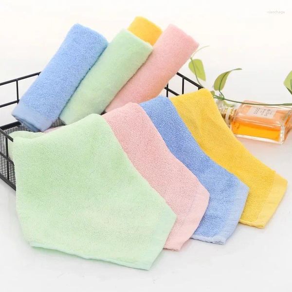 Toalla Toallas para la cara del bebé Pañuelo de baño Paños para eructar Toallita absorbente de microfibra suave para niños 25x25 cm