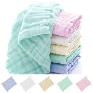 Handdoek Baby-washandjes Mousseline Katoenen gezichtshanddoeken 5-pack Washandjes Zacht voor gevoelige huid Absorberend voor El Luxe-set