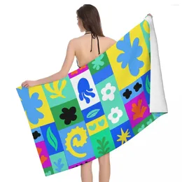 Serviette fond serviettes de plage piscine grande microfibre sans sable séchage rapide bain léger natation