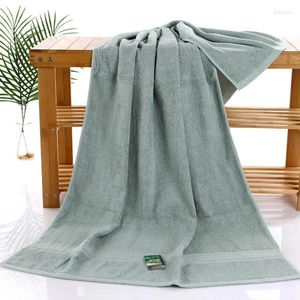 Serviette en bambou Fibre absorbant Fast Drying Sports Gift Spa Beauty Beach Pleach Towels 70x140cm grand bain épais pour les adultes