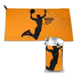 Serviette de basket-ball à séchage rapide, salle de sport, bain, Portable, balle B, Cool, Football, Michael Mj Court Fan