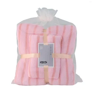 Serviette de bain serviettes serviettes coralliennes absorbants doux pour les adultes face à la main multicolore