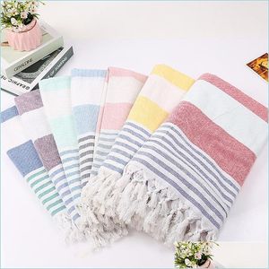 Serviette grosse serviette de bain tout coton couleur coton pivottes de plage serviettes de plage articles de pique-nique moderne