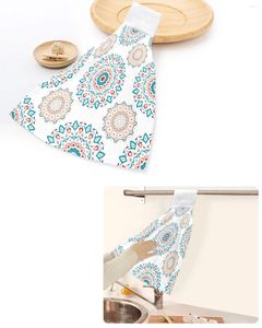 Serviette bohème mandala fleur serviettes de main maison cuisine salle de bain suspendue