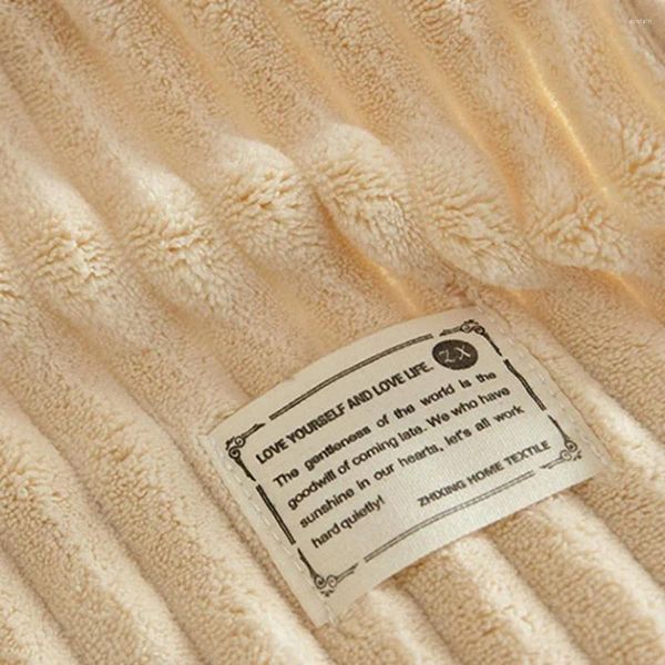 Handdoek Ademend Hoogabsorberend koraalfleece Gezicht Luxe badset Voor kinderen Volwassenen Zacht Pluizig Reisvriendelijk 74 X