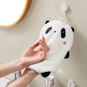 Handdoek Cartoon Dier Hand Panda Koala Kind Terry Handdoeken Huis Absorberende vaathandelaar Keuken Badkamer Dag met hangende lussen