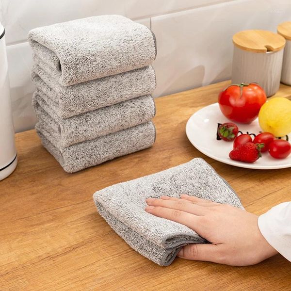 Toalla de limpieza, paño para platos, accesorios de cocina absorbentes para el hogar, herramientas, trapos, limpieza con agua