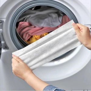Couleur de serviette Catcher Proof de couleur Absorption Papier Papier anti-tissu Feuilles teintes de linge Run Repousser en lavage
