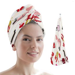 Handdoek cosmetische nagellak vrouwelijke cartoon droge haardop microfiber lange droog hoed snel droog absorberend absorberend