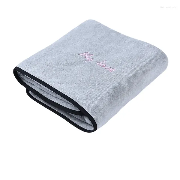 Serviette en coton absorbante, séchage rapide, sans perte, ne bouloche pas, bain pour hommes et femmes