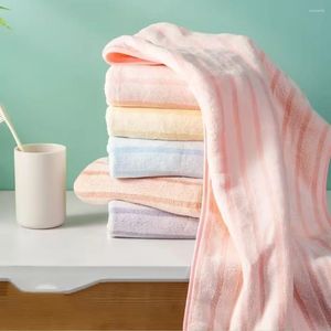 Toalla Cara de algodón 35 75 cm Toallas a rayas Absorbente Lavado a mano puro Baño Microfibra suave para el baño Hogar El Adulto