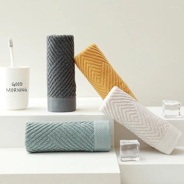 Toallas Toallas de fibra de algodón Baño para el hogar para adultos Facta de baño absorbente de lujo