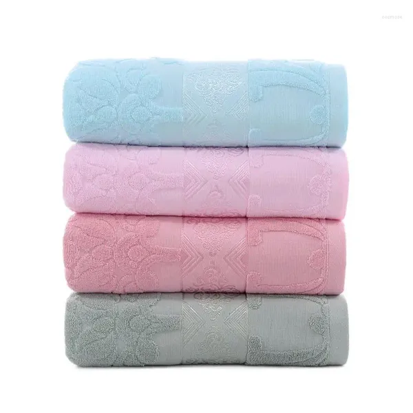 Serviette en coton jacquard serviettes de bain femme grande salle de bain de plage pour la famille 90 180 cm de douche d'épaisseur