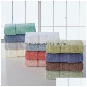 Handdoek katoenen vlakte kleur ADT bad wassen