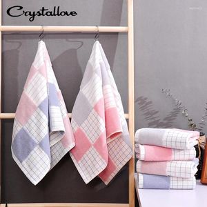 Handdoek Crystallove Soft Double Layer Gauze ademend katoenen kleur bijpassend rooster Absorberend strand buitenwas