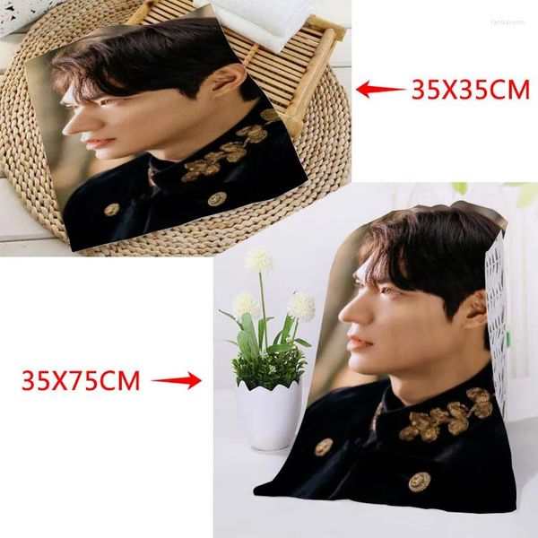 Serviette personnalisée Lee Min Ho 35x75cm Face Serviettes FACECOCH Microfibre Moussin de toilette Sports de séchage rapide