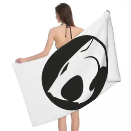Handdoek op maat gemaakte sneldrogende microvezel strandbad absorberende HiMan Tygra Yoga douchehanddoeken