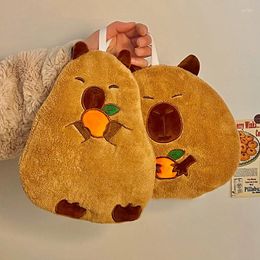 Serviette mignonne Capybara Carton de main suspendue Hiping Hands Absorbant Soft Absorbant Cuisine de salle de bain Accessoires