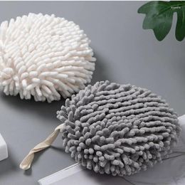 Serviette Mignon Style japonais Pendable Chenille essuie-mains séchage rapide frotter Handball cuisine épaissie chiffons absorbants accessoires de salle de bain