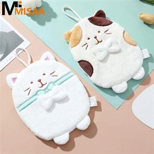 Handdoek schattig kitten met een zachte en donzig gevoel dat gemakkelijk te gebruiken is bij het hangen van elegante ontwerpstof is huidvriendelijke vlinderdas