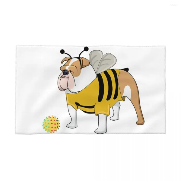 Toalla Dogo Bee Dog 40x70cm Lavado de lavado de la cara ABSORBENT ADECUADO PARA REFERENCIA DE CUMPLEAÑOS EN AUTO