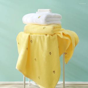 Serviette Drop Cotton Beach Towels Bath Bath Bath pour adultes Absorbant doux 70 140 cm Baignade nage