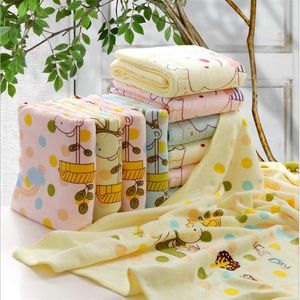 Serviette mode arrivée enfants absorbant Ultra microfibre tissu bébé couverture dessin animé mignon enfants Sueare bain