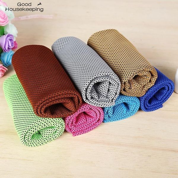 Serviette Fitness Fast Cold Sense Sports Portable Tissu en microfibre Séchage rapide Ice Yoga Outdoor