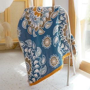 Handdoek vier lagen Turkse katoenen bad volwassen zacht absorberend buis voor volwassenen lave en sauna badkamer thuis textiel