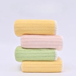 Serviette frite pâte torsadée ourlée laine de corail timon doux absorbant bain domestique