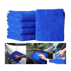 Towel High Quality Home Garden Microfibre Cleaning Car Soft Cloths Wash Duster30X30Cm Arrive Drop Delivery Mobiles Motorcycles Care Dh3Um