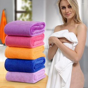 Serviette de bain en microfibre pour la maison, épaissie, 80x180cm, gestion de la peau, Salon de beauté, Pack de lit, foulard