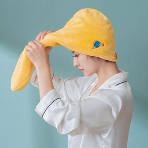 Handdoek Japanse stijl douchegrap Haar droogdop Super absorberende sneldrogend droge shampoo pack turbantowel