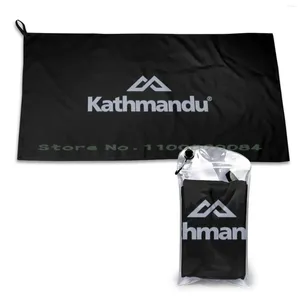 Serviette katmandou-logo aventure rapide de sports de gym de sport de sport de sport portable peinture à base de peintures célèbres peintures océaniques