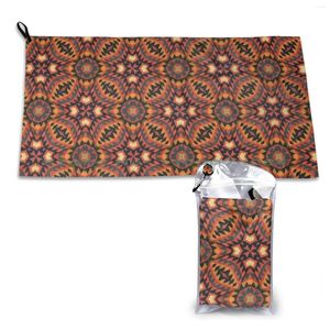 Toalla Kilim Diseño de diseño de alfombra Persa Persian Red oscuro Deportes de gimnasio seco Sports Portable Motorcycle Racing Superbike