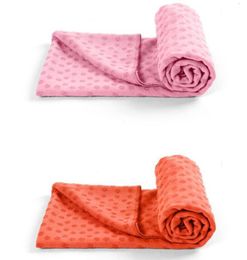 Handdoek Mat Microfiber Yoga Geen Slip Mat Handdoek met Draaggaaszak Zeer absorberende Microfiber Gym Towel 72x24 \\