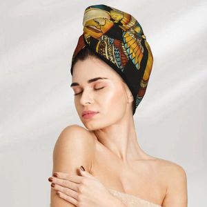 Handdoek microvezel haarverzorging cap oude Egyptische perkament absorberende wrap snel drogen voor vrouwen meisjes