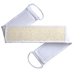 Serviette de bain luffa naturelle, bande exfoliante, épurateur pour le dos, douche corporelle, serviettes légères pour le Super doux