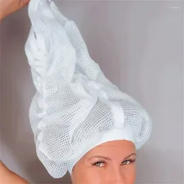 Filet à serviettes, bonnet pour sécher les cheveux bouclés, Bonnet réglable, chapeaux de bain rapides, Turban pour dames