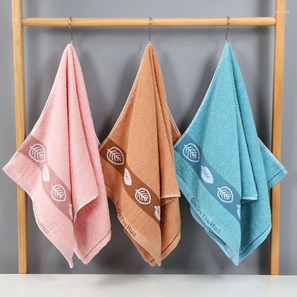 Toalla de algodón puro Color sólido suave amigable ducha de mano lavado de cara absorbente toallas de baño para adultos para baño