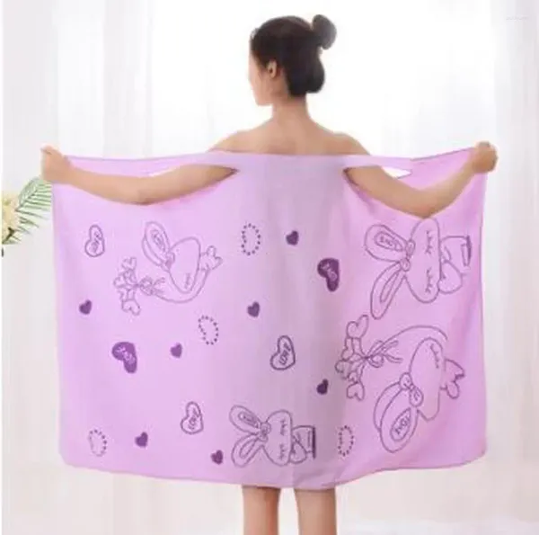 Serviette de bain magique à séchage rapide, Robe de Spa, vêtements de lavage Sexy, serviettes de plage en microfibre, salle de bain et cuisine, WJ901