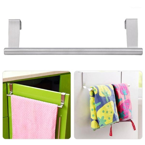 Porte-serviettes 23cm support de barre en acier inoxydable sur l'armoire de cuisine porte de placard support suspendu supports de rangement accessoires