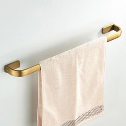 Handdoekrekken Leyden enkele staaf Antieke messing muur gemonteerd duurzame antirusthouder hanger badkamer accessoires