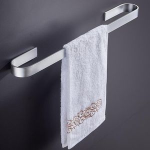 Handdoekrekken ponsvrij 25-45 cm rekruimte aluminium balk badkamer opslag rail zwarte accessoires