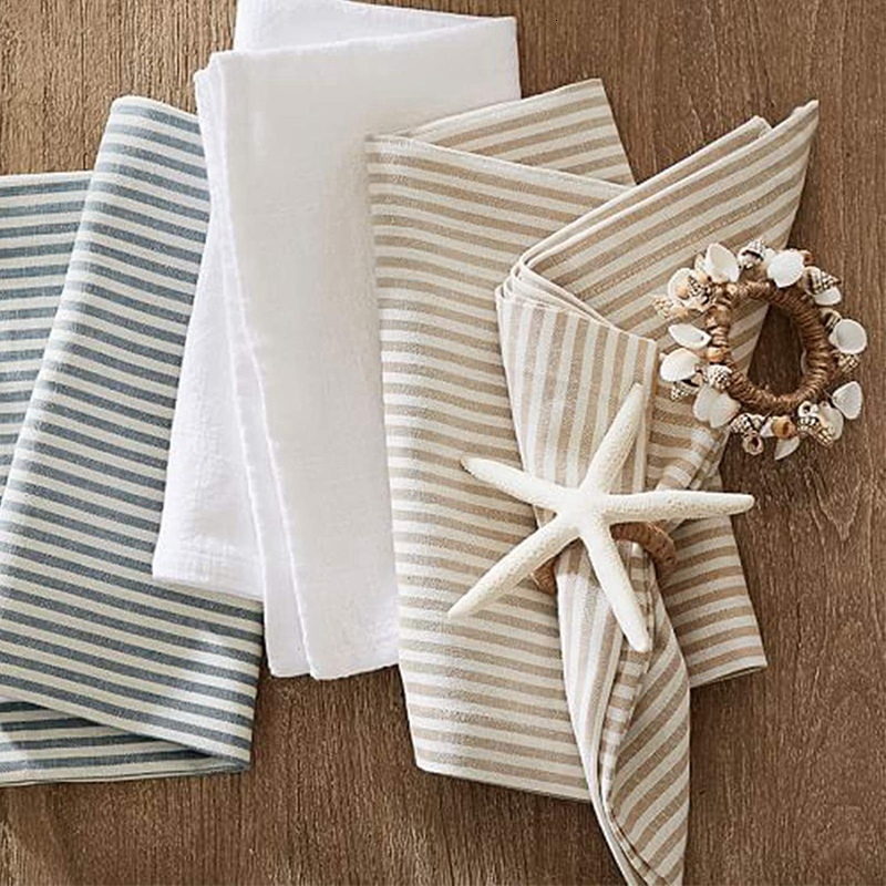 Towel Rings Napkin Set of 6 Sea Star Ring for Starfish Serviette Tables Wedding Birthday Banquet Christmas 230627