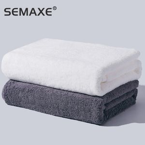 Serviette SEMAXE Serviette de Bain Pur Coton Luxe Haute Qualité Serviette de Bain Ensemble 70x140cm Deux Pièces Ensemble Doux Super Absorbant Jaune Blanc Bleu G 230627