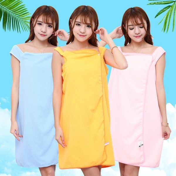 Serviette Sling Bath Soft Robe Bow Jupe Multifonctionnel Unisexe Set Lady Girls Wearable Fast Drying1